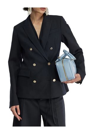 Dark blue cool wool jacket SEMI COUTURE | Y5WI06K921